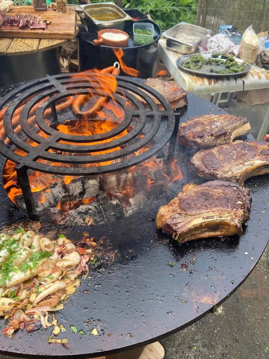Molly's Pub Biarritz · la plancha et le brasero