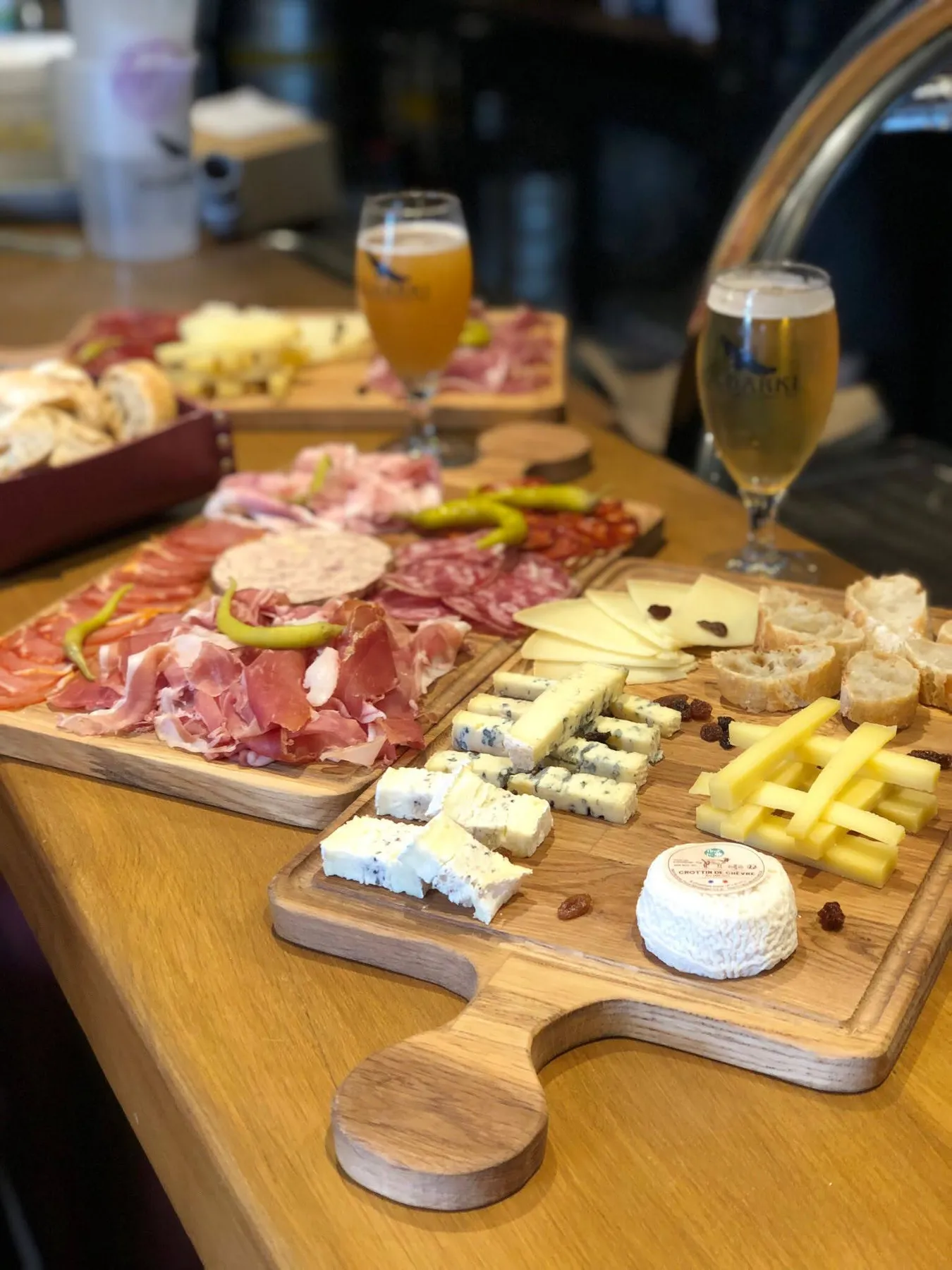 Molly's Pub Biarritz · les planches à partager