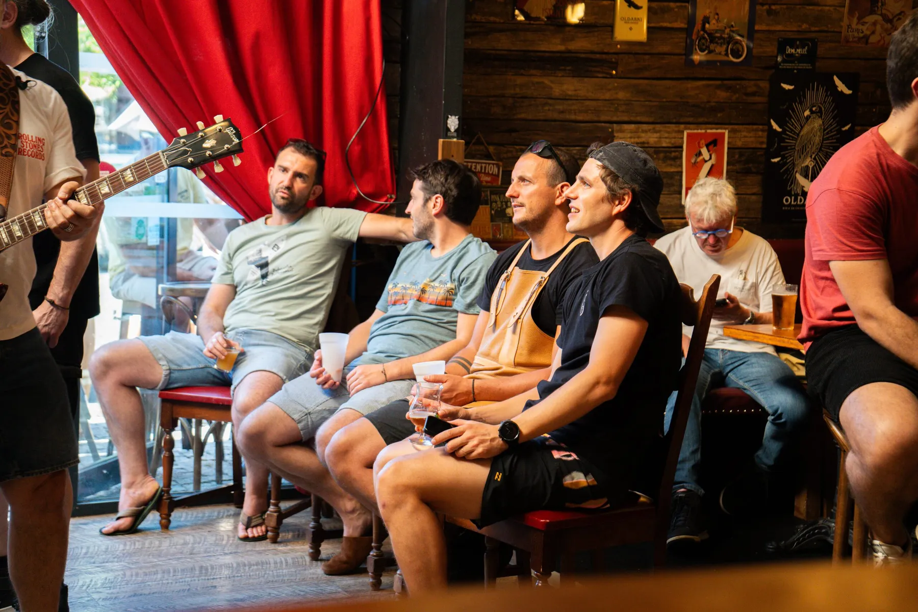 Molly's Pub Biarritz · un match sur grand écran